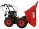 Carretilla con motor GeotechPro GEOTRAK 400 - Caj&oacute;n dumper 400 Kg - 4 ruedas motrices