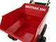 Carretilla de motor GeoTech GEOTRAK 500 - Caj&oacute;n dumper 500Kg - 6 ruedas motrices