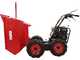 Carretilla de motor GeoTech GEOTRAK 500 - Caj&oacute;n dumper 500Kg - 6 ruedas motrices