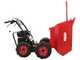 Carretilla de motor GeoTech GEOTRAK 500 - Caj&oacute;n dumper 500Kg - 6 ruedas motrices