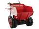 Carretilla de motor GeoTech GEOTRAK 500 - Caj&oacute;n dumper 500Kg - 6 ruedas motrices