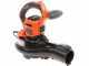 Soplador aspirador de hojas BLACK+DECKER BEBLV301-QS, 3 en 1