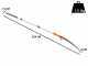 GeoTech STP-250 - Serrucho con p&eacute;rtiga telesc&oacute;pica - 155-250cm