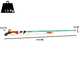 GeoTech - SV 375 - Cortarramas con barra alargadora - 3.75 m