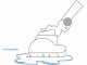 Cepillo fregador de suelo Annovi Reverberi Aqua Sweeper