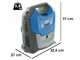 Abac Suitcase - Compresor de aire el&eacute;ctrico port&aacute;til monof&aacute;sico, sin aceite - Motor 1,5 HP