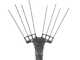 Zanon Albatros AL300 - Vareador de aceitunas el&eacute;ctrico a bater&iacute;a tipo mochila 50.4V 6.4Ah - P&eacute;rtiga telesc&oacute;pica 210/340 cm