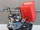 Carretilla de orugas con motor BLUE BIRD Transporter 500 D - Caja dumper con capacidad de 500 Kg