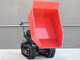 Carretilla de orugas con motor BLUE BIRD Transporter 500 D - Caja dumper con capacidad de 500 Kg