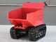 Carretilla de orugas con motor BLUE BIRD Transporter 500 D - Caja dumper con capacidad de 500 Kg