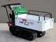 Carretilla de orugas con motor Seven Italy T500H GX-E - caja extensible - capacidad 500 kg
