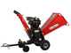GeoTech-Pro PCS 160LE PRO - Biotrituradora de gasolina profesional - Motor Loncin G420FD