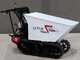 Carretilla de orugas con motor Seven Italy T500HD GX - caja dumper hidr&aacute;ulica - capacidad 500 kg