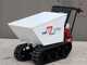 Carretilla de orugas con motor Seven Italy T500HD GX - caja dumper hidr&aacute;ulica - capacidad 500 kg