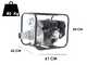 Motobomba de gasolina RT100ZB26-5.2Q  motor R270 con oil sensor