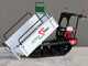 Carretilla de orugas con motor Seven Italy T500H GX - caj&oacute;n extensible - capacidad 500 kg