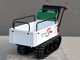 Carretilla de orugas con motor Seven Italy T500H GX - caj&oacute;n extensible - capacidad 500 kg
