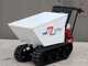 Carretilla de orugas Seven Italy T500HD GX-E - caja dumper - arranque el&eacute;ctrico - capacidad 500 kg hidr&aacute;ulico