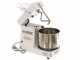 Famag Grilletta IM 5S/230 10 Velocidades - Amasadora de espiral 5 Kg de alta hidrataci&oacute;n con cabezal abatible