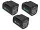 Campagnola Stark XM - Tijeras el&eacute;ctricas de poda con kit cable y funda para bater&iacute;a - 3x 14,4V 2,5 Ah