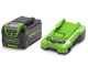 Starter kit Greenworks Bater&iacute;a 40V 4Ah + Cargador