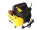 Stanley DST 100/8/6 - Compresor de aire el&eacute;ctrico port&aacute;til monof&aacute;sico, sin aceite - Motor 1 HP - 6 L