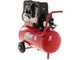 FIAC Super Silent 24 XS88 - Compresor de aire el&eacute;ctrico monof&aacute;sico silencioso, sin aceite - Motor 0.75 HP - 24 L