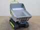 Carretilla de orugas con motor MCH H560C-GX - Caja dumper hadr&aacute;ulica 500 kg