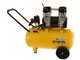 Stanley DST 240/8/50 - Compresor de aire el&eacute;ctrico monof&aacute;sico silencioso, sin aceite - Motor 2 HP - 50 L