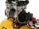 Stanley DST 240/8/50 - Compresor de aire el&eacute;ctrico monof&aacute;sico silencioso, sin aceite - Motor 2 HP - 50 L
