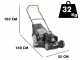 Cortac&eacute;sped autopropulsado Alpina AL5 51 SAQ - Motor de gasolina ST 170 - corte 51 cm