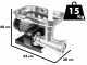 Palumbo Pavi  L22 - Picadora de carne - Estructura en aluminio -1 Hp