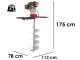 Bluebird T170 HO - Ahoyador de gasolina 4 tiempos - Honda GCVx 170 - Broca no incluida