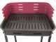 Mille Flavia s/r 45 - Barbacoa de carb&oacute;n de hierro artesanal - 45,5x29,5cm
