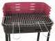 Mille Flavia s/r 45 - Barbacoa de carb&oacute;n de hierro artesanal - 45,5x29,5cm