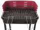 Mille Flavia s/r 45 - Barbacoa de carb&oacute;n de hierro artesanal - 45,5x29,5cm