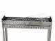 Barbacoa para pinchos de carb&oacute;n Seven Italy BBQ-60 INOX