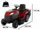 Tractor cortac&eacute;sped CastelGarden XDC 180 HD - cambio hidrost&aacute;tico - recogedor
