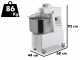 Amasadora de espiral SKV 30 MO - 25 kg de alta hidrataci&oacute;n monof&aacute;sica con regulador