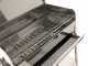 Seven Italy Achille Large - Barbacoa de carb&oacute;n de acero inox artesanal - 67,5x37cm