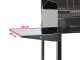 Mille Achille Small - Barbacoa de carb&oacute;n de acero inox artesanal - 47,5x37cm