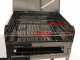 Seven Italy Achille Small - Barbacoa de carb&oacute;n de acero inox artesanal - 47,5x37cm
