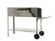 Mille Achille Big - Barbacoa de carb&oacute;n de acero inox artesanal - 2x 47,5x37cm