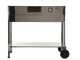 Mille Achille Big - Barbacoa de carb&oacute;n de acero inox artesanal - 2x 47,5x37cm