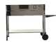 Mille Achille Big - Barbacoa de carb&oacute;n de acero inox artesanal - 2x 47,5x37cm
