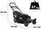 Cortac&eacute;sped de gasolina Blackstone SP-4X 510 H200 - con ruedas pivotantes y motor HONDA GCV200