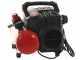 Fini Siltek S/6 - Compresor de aire el&eacute;ctrico port&aacute;til monof&aacute;sico silencioso, sin aceite - Motor 1 HP - 6 L