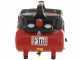 Fini Siltek S/6 - Compresor de aire el&eacute;ctrico port&aacute;til monof&aacute;sico silencioso, sin aceite - Motor 1 HP - 6 L