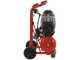 Fini Pioneer 244 - Compresor de aire el&eacute;ctrico port&aacute;til monof&aacute;sico, sin aceite - Motor 1.5 HP - 10 L