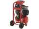 Fini Pioneer 244 - Compresor de aire el&eacute;ctrico port&aacute;til monof&aacute;sico, sin aceite - Motor 1.5 HP - 10 L